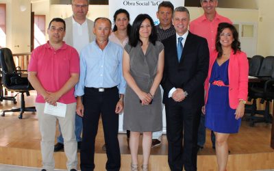 La Escuela Provincial de Atletismo Miguel Ríos recibe 5.000 euros de la Obra Social “La Caixa”