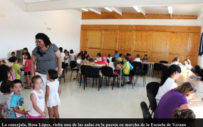 180 niños/as lo “pasarán de cine” en la Escuela de Verano municipal