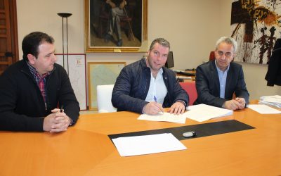 FIRMADO EL CONVENIO MARCO DE LA ACCIÓN CONCERTADA ENTRE LA DIPUTACIÓN Y EL AYUNTAMIENTO