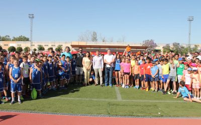 LA CARLOTA ACOGE A MÁS DE 800 ESCOLARES DE LA PROVINCIA CORDOBESA EN LAS JORNADAS ‘ELIGE TU DEPORTE’ DE LA DIPUTACIÓN
