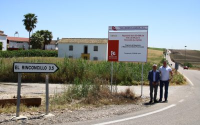 LA DIPUTACIÓN INICIA LA REPARACIÓN DE LA CARRETERA CO-3306 DE EL RINCONCILLO