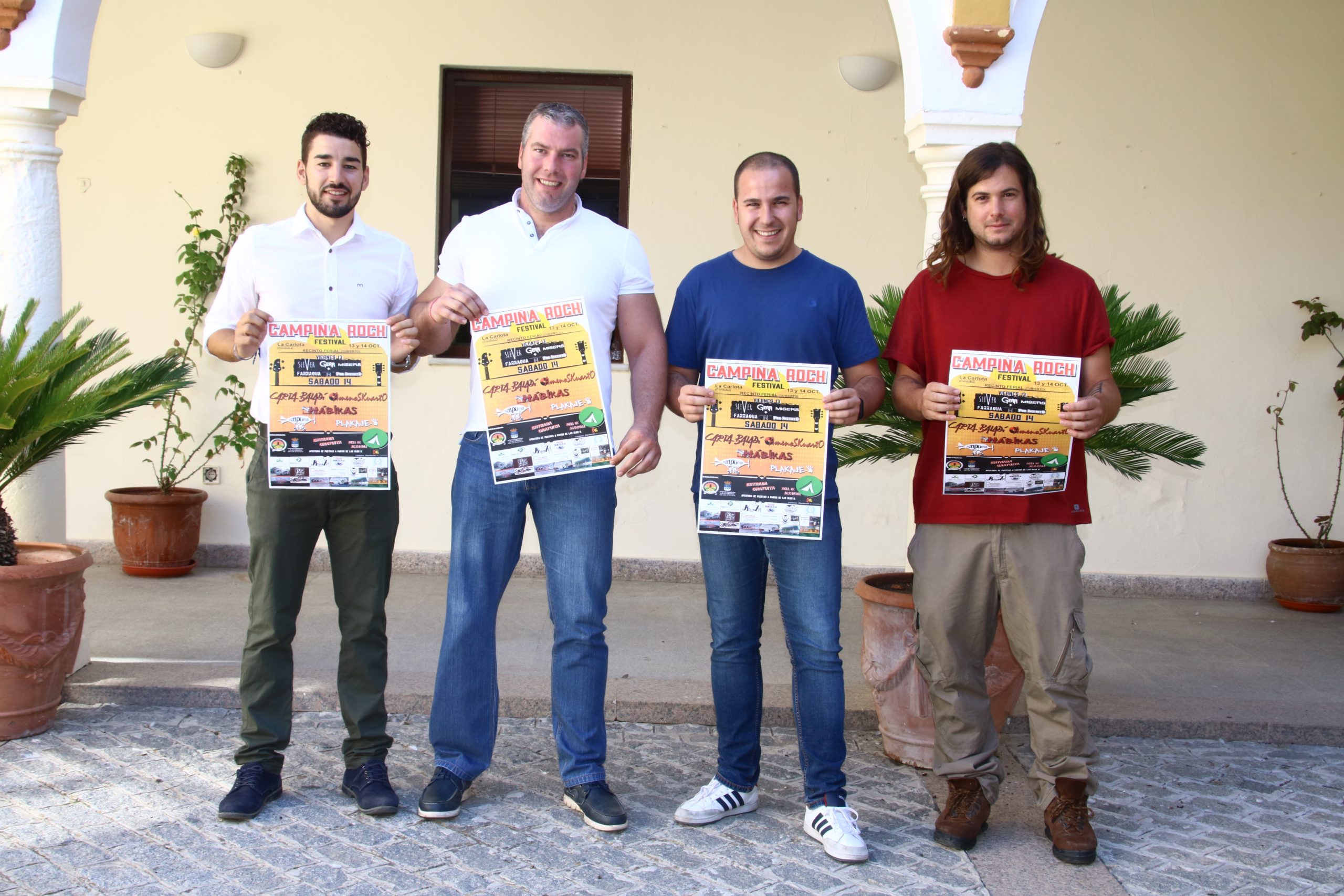 LA CARLOTA CELEBRA SU PRIMER FESTIVAL CAMPIÑA ROCK DURANTE EL 13 Y 14 DE OCTUBRE 1