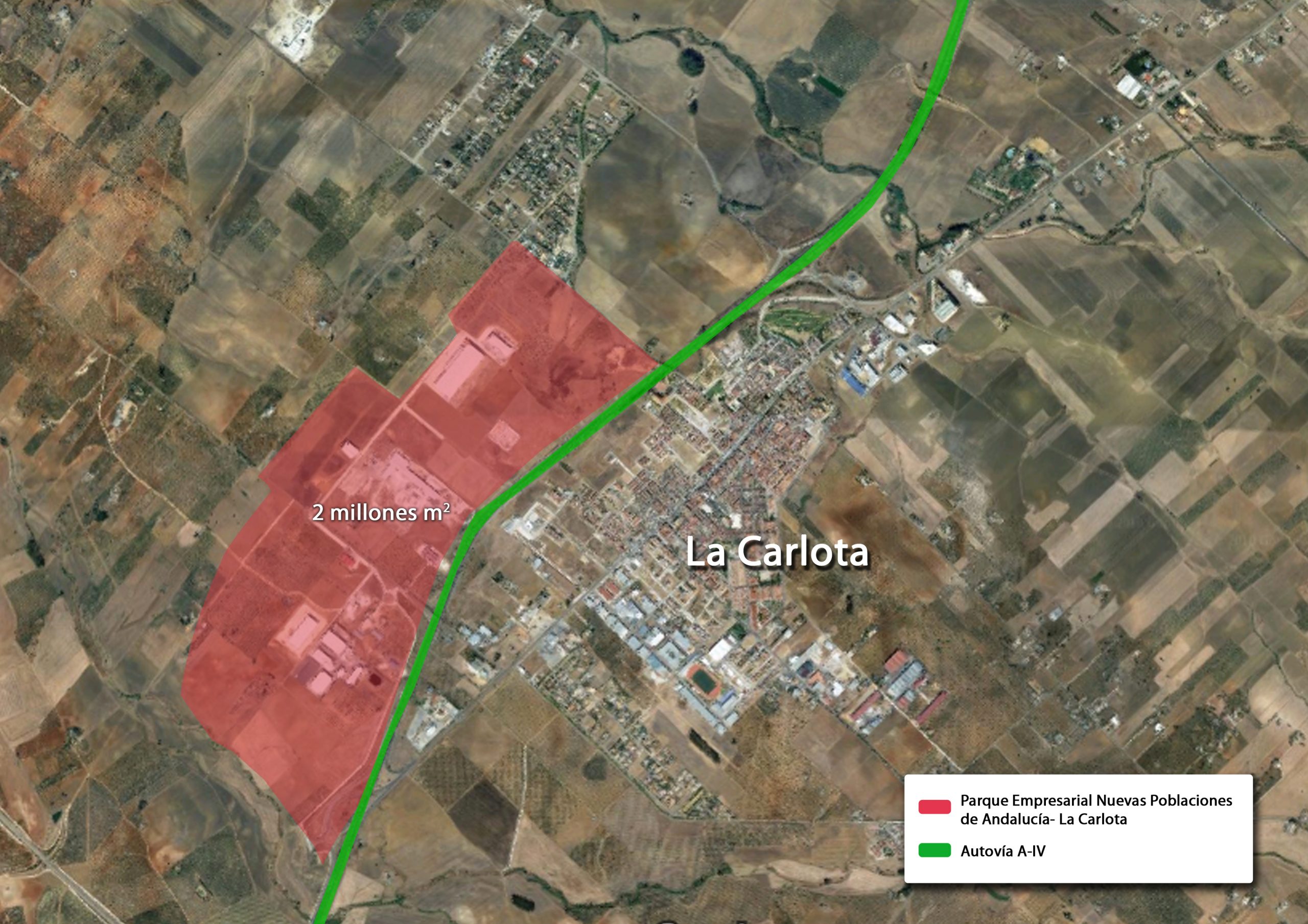 El Parque Empresarial Nuevas Poblaciones de Andalucía - La Carlota 1