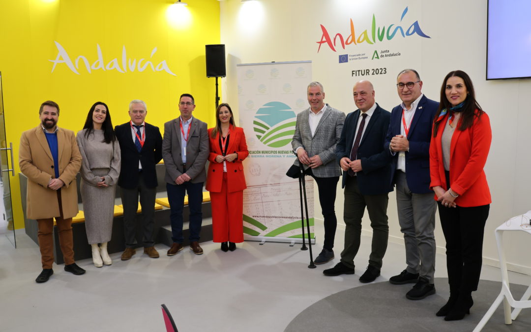 LA ASOCIACIÓN DE LOS MUNICIPIOS DE LAS NUEVAS POBLACIONES SE PRESENTA EN SOCIEDAD EN FITUR 2023
