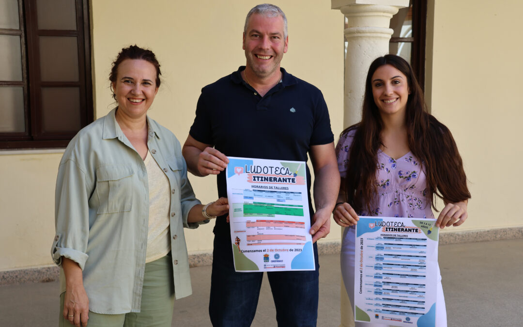 LA LUDOTECA ITINERANTE POR LOS DEPARTAMENTOS COMENZARÁ EL 2 DE OCTUBRE CON ACTIVIDADES MULTIDEPORTIVAS, MANUALIDADES Y REFUERZO EDUCATIVO