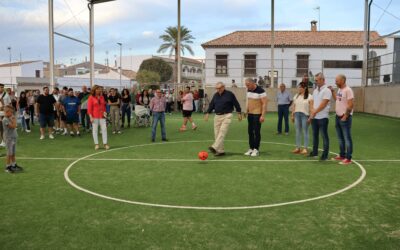 INAUGURACIÓN DE LAS NUEVAS PISTAS DEPORTIVAS CUBIERTAS DE EL GARABATO